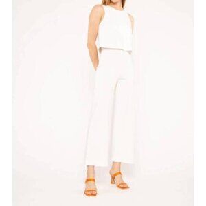 NEW RIPLEY RADER Ponte Straight Leg Cropped Pants Size 4 US Large